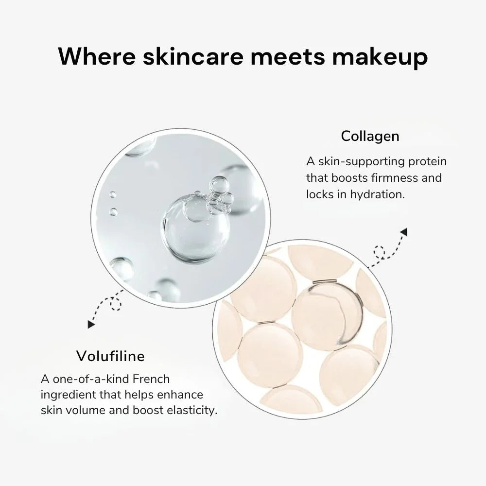 Charmora™ - 2-in-1 Foundation Stick with Built-In Brush