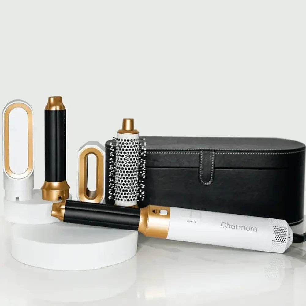 Charmora™ Airstyler 5-in-1 | Dry, Curl & Style Effortlessly