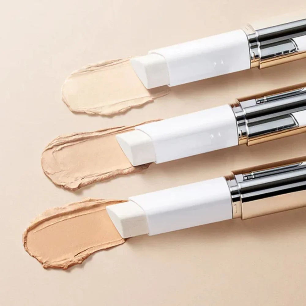 Charmora™ - 2-in-1 Foundation Stick with Built-In Brush
