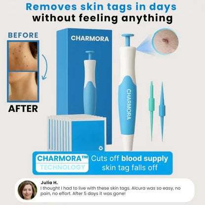 Charmora™ Skin Tag Remover Kit — Gentle, Fast & Pain-Free