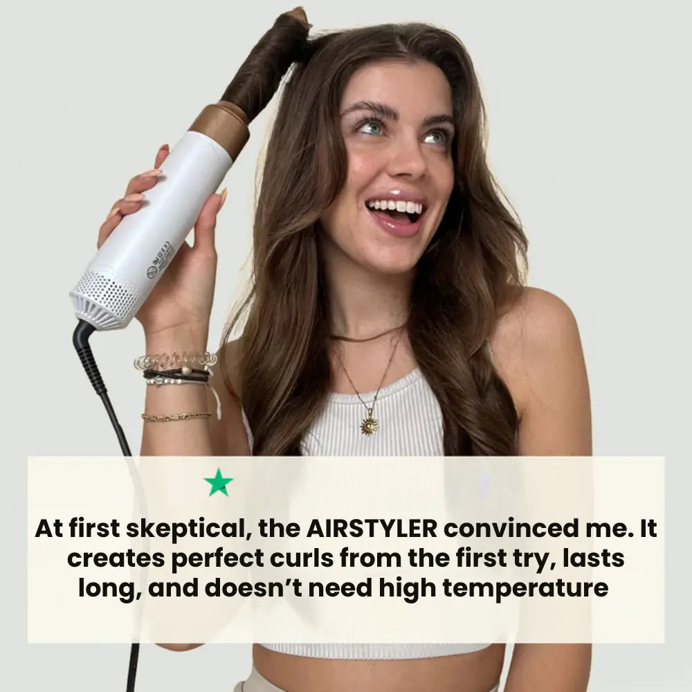 Charmora™ Airstyler 5-in-1 | Dry, Curl & Style Effortlessly