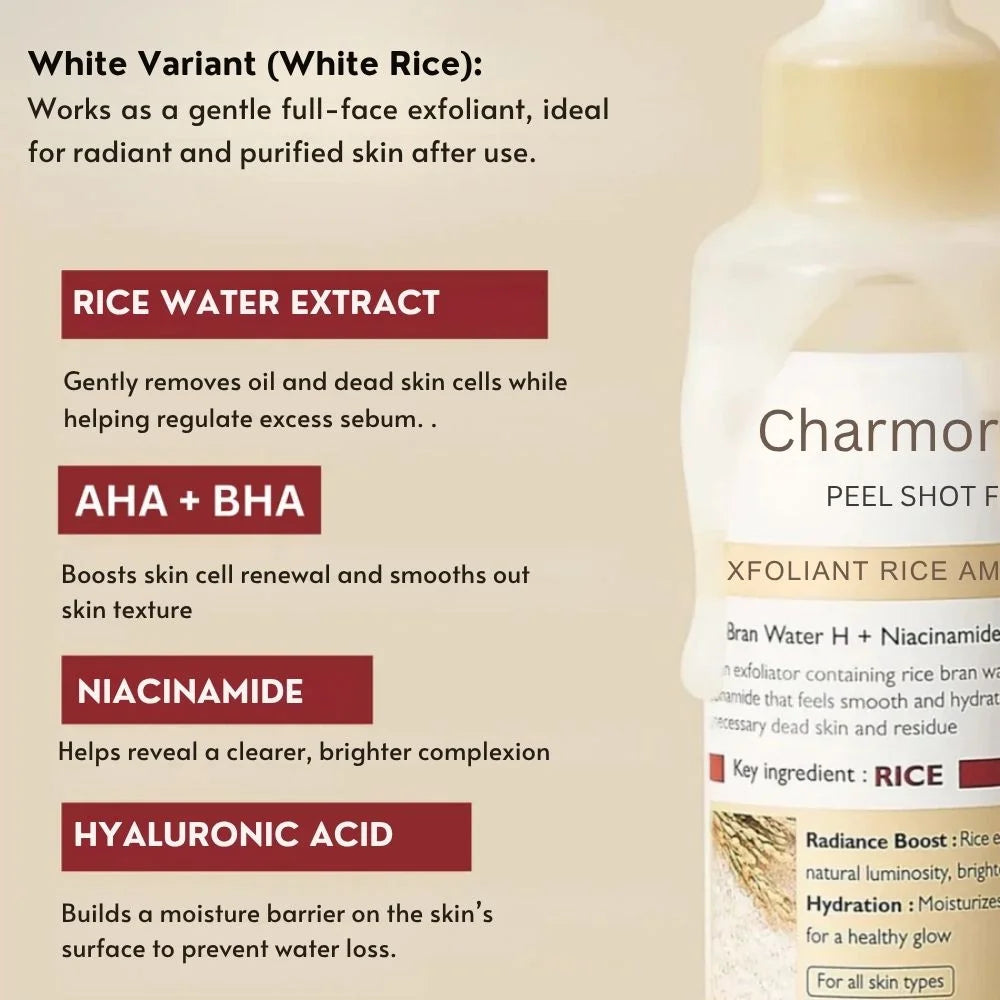 SkinShed™ | Rice Peeling Essence – Dead Skin Off, Glow On Instantly