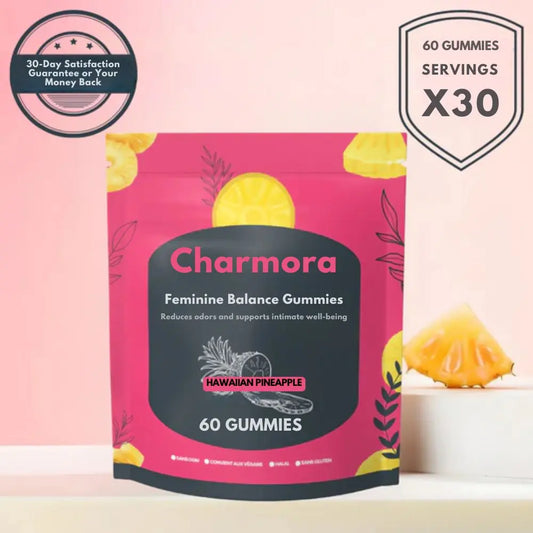 Charmora Feminine Health Gummies – Sweet pineapple flavor | BUY 1 GET 1