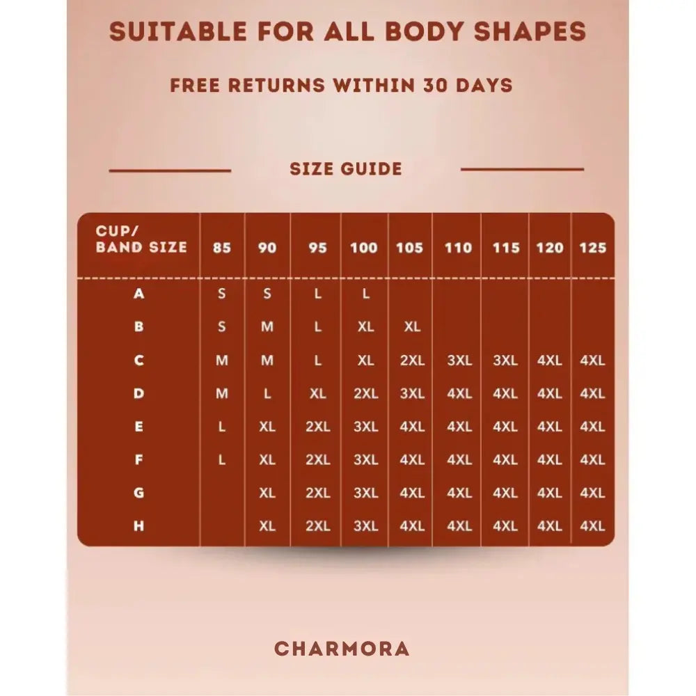 Charmora™ Bra | Absolute Comfort, Perfect Support, Zero Pressure